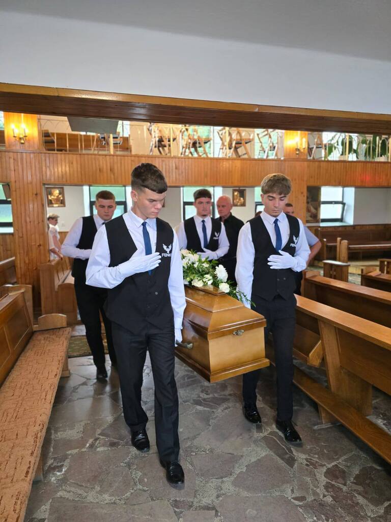 Ostatnia droga ś.p. Janiny