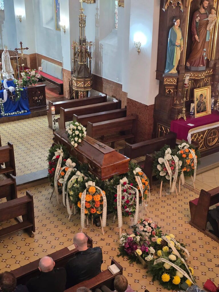 Ostatnia droga ś.p. Andrzeja Rusztowicza