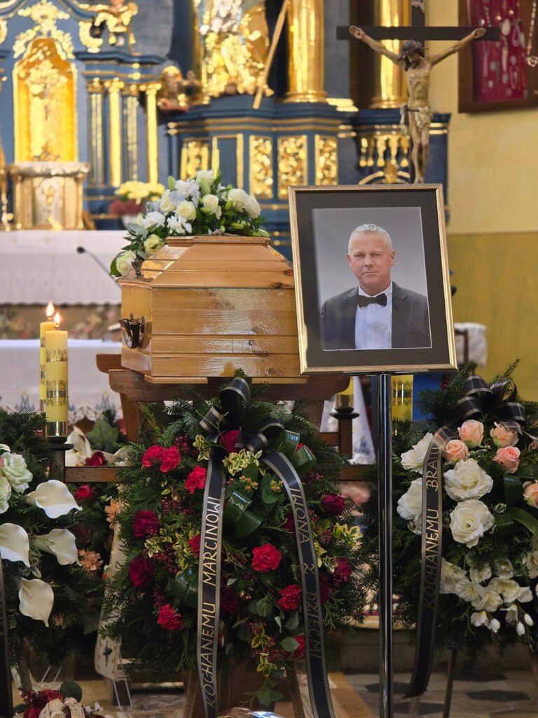 Ostatnia droga ś.p. Marcina Pawłowskiego