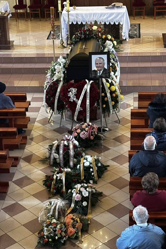 Ostatnia droga śp. Stanisława Daty