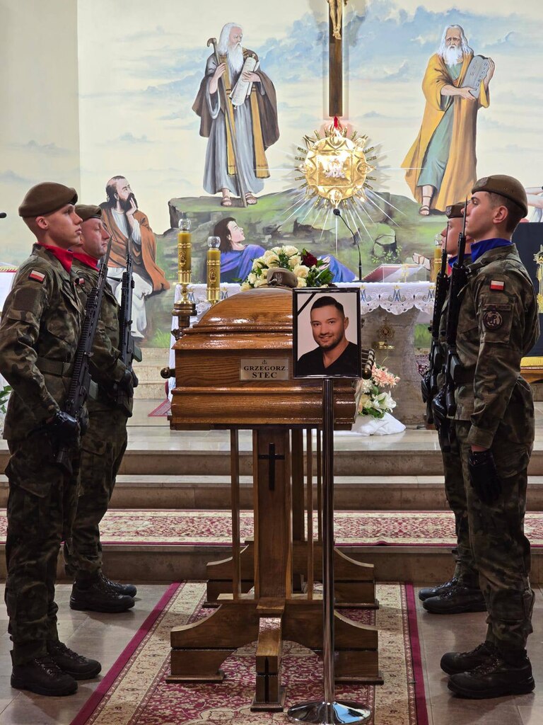 Ostatnia droga ś.p. Grzegorza