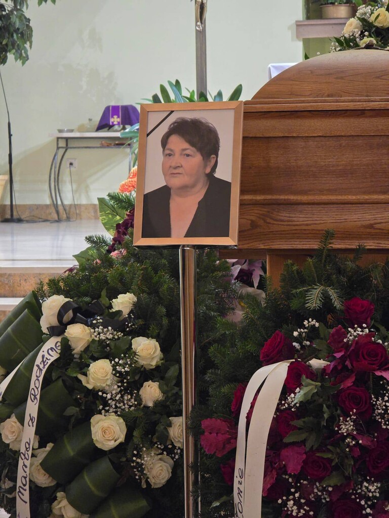 Śp. Zofia Dyka spoczęła na cmentarzu we Wiśniowej