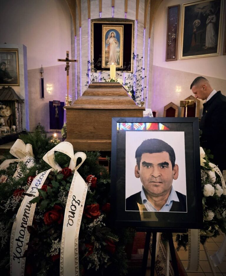 Ostatnia droga śp.  Mirosława Łąckiego