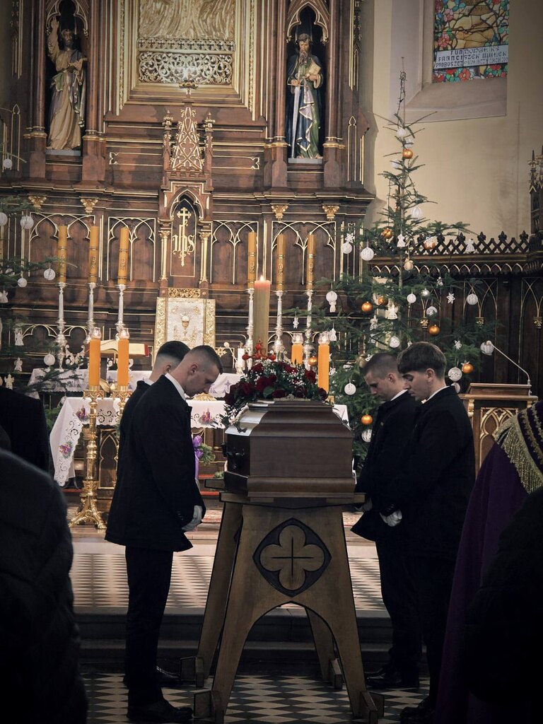 Ostatnia droga śp. Anny Kowalskiej