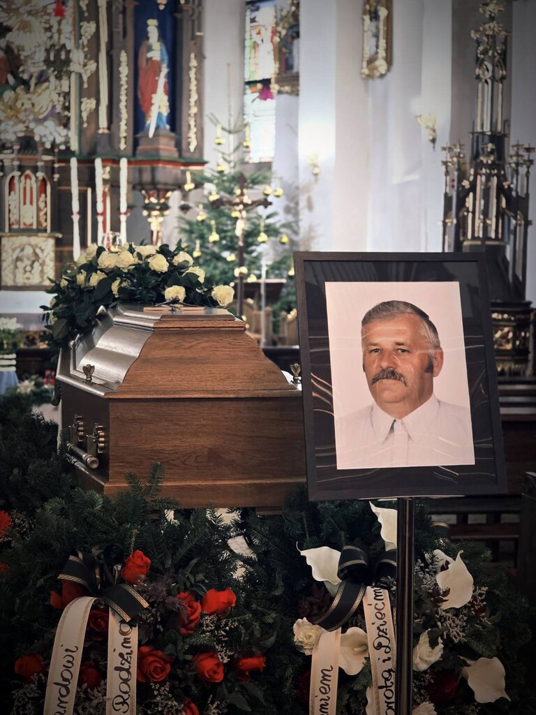 Ostatnia droga śp. Edwarda Lechwara