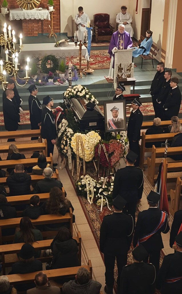 Ostatnia droga śp. Andrzeja Janasa