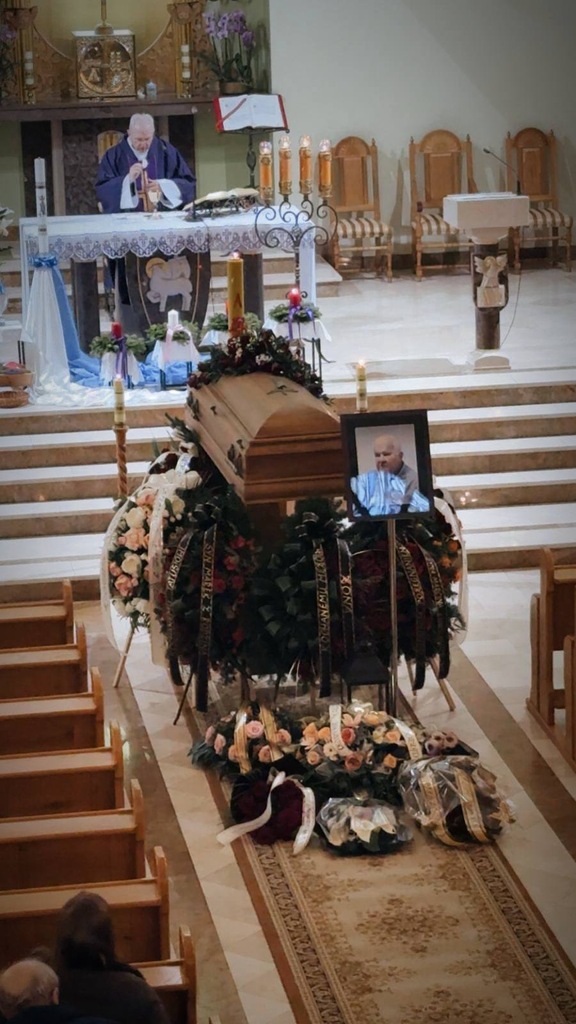 Ostatnia droga śp. Piotra Boseka