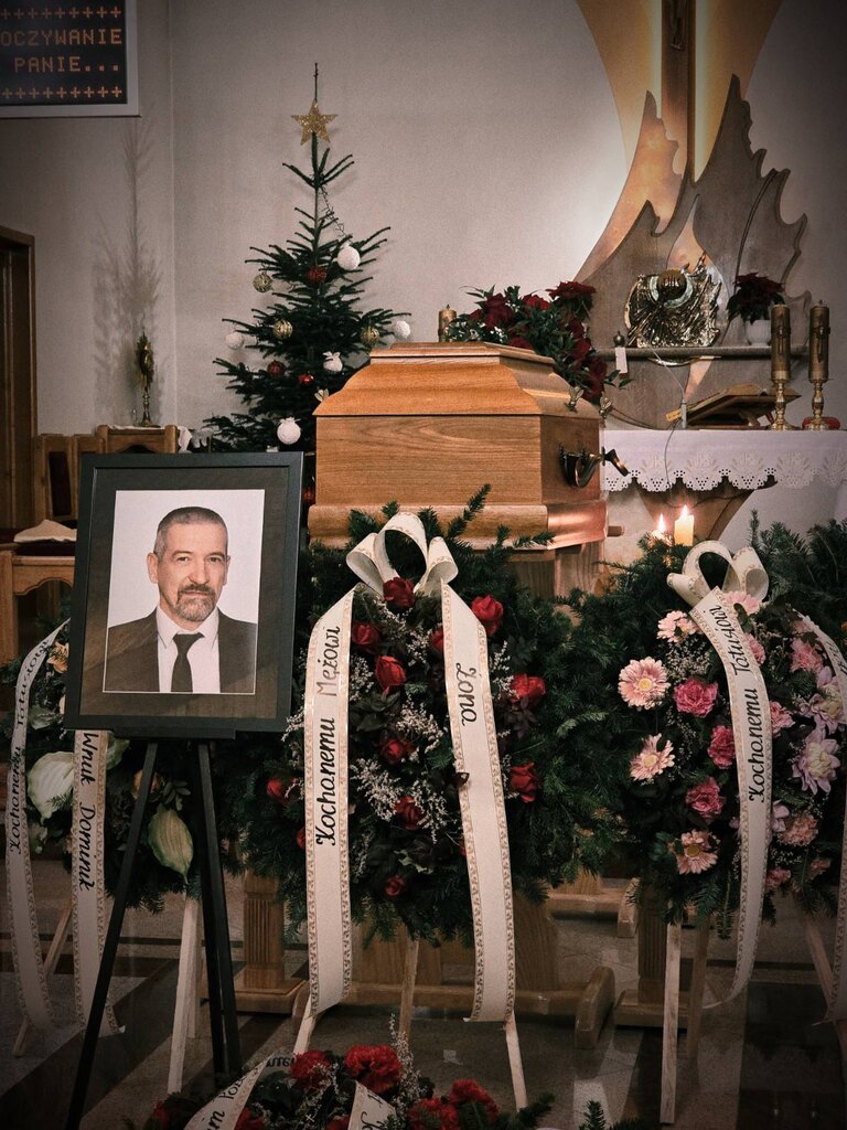 Ostatnia droga śp. Stanisława Dyki