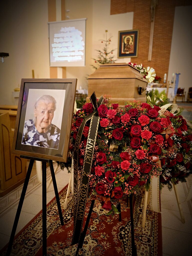 Ostatnia droga śp. Zofii Ochałek