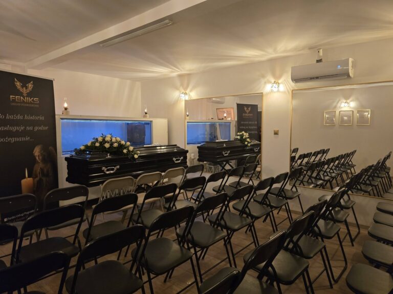 Nowa sala pożegnań w Bieździedzy