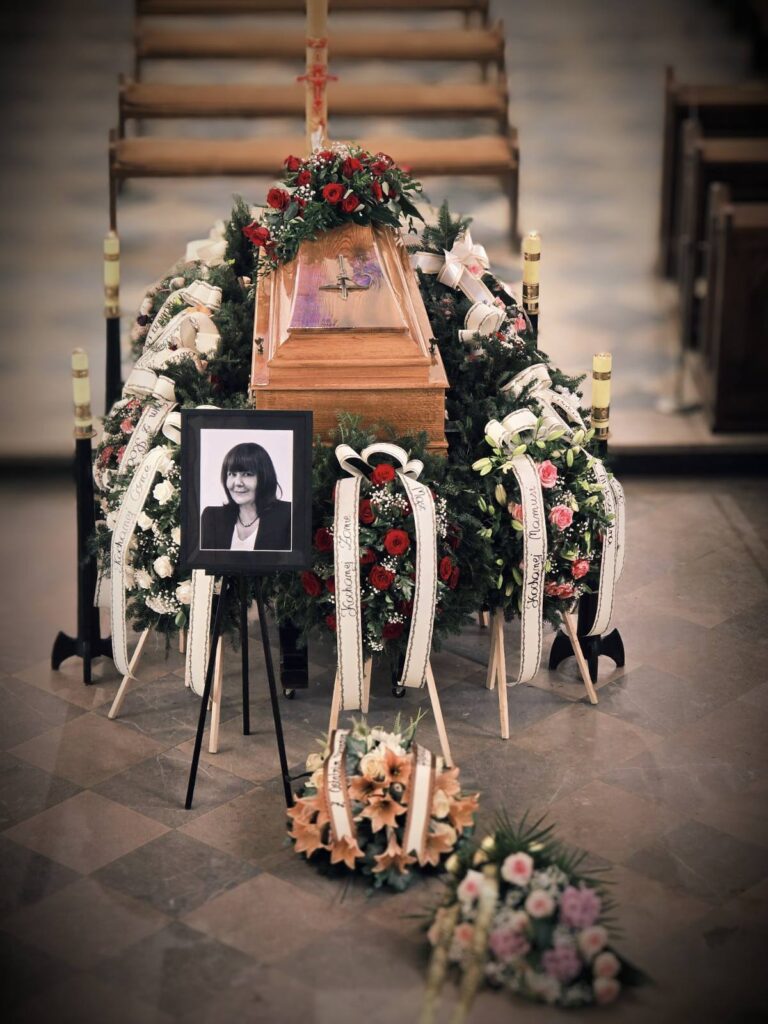 Ostatnie pożegnanie śp. Aliny Lubojemskiej
