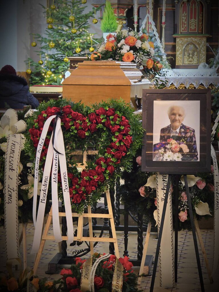 Ostatnie pożegnanie śp. Heleny Michalec