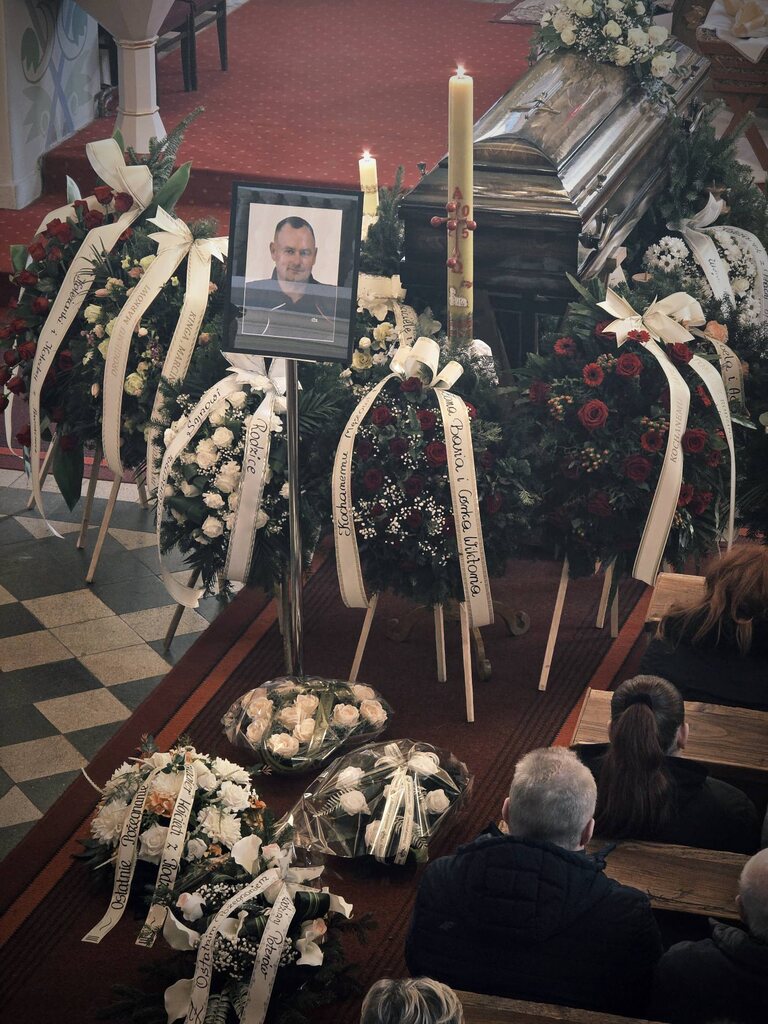 Ostatnia droga śp. Marka Rosponda