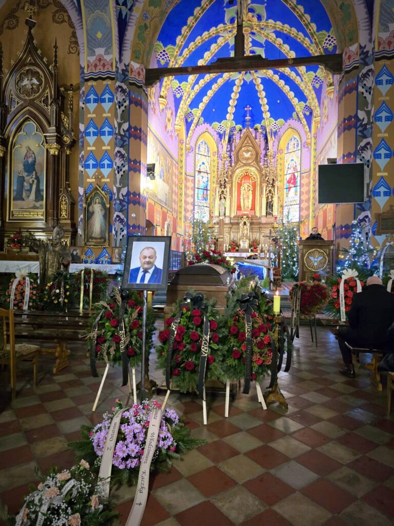 Ostatnia droga  śp. Mariana Ptaszka