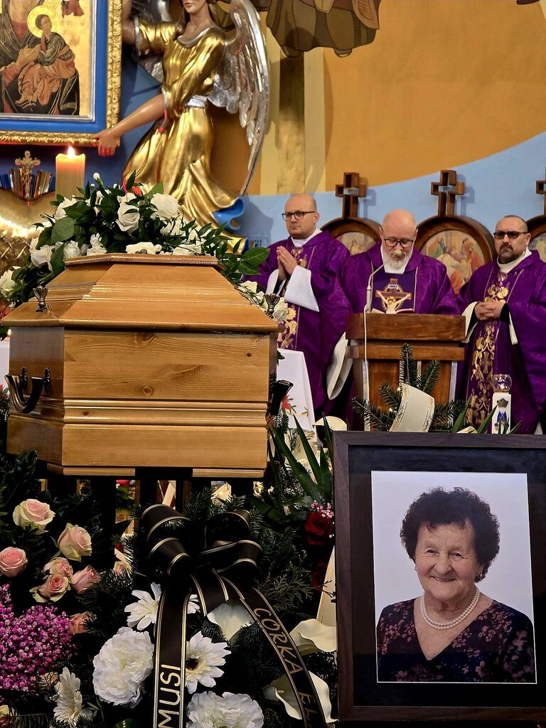 Ostatnia droga Śp. Józefy Nocek z Błażkowej