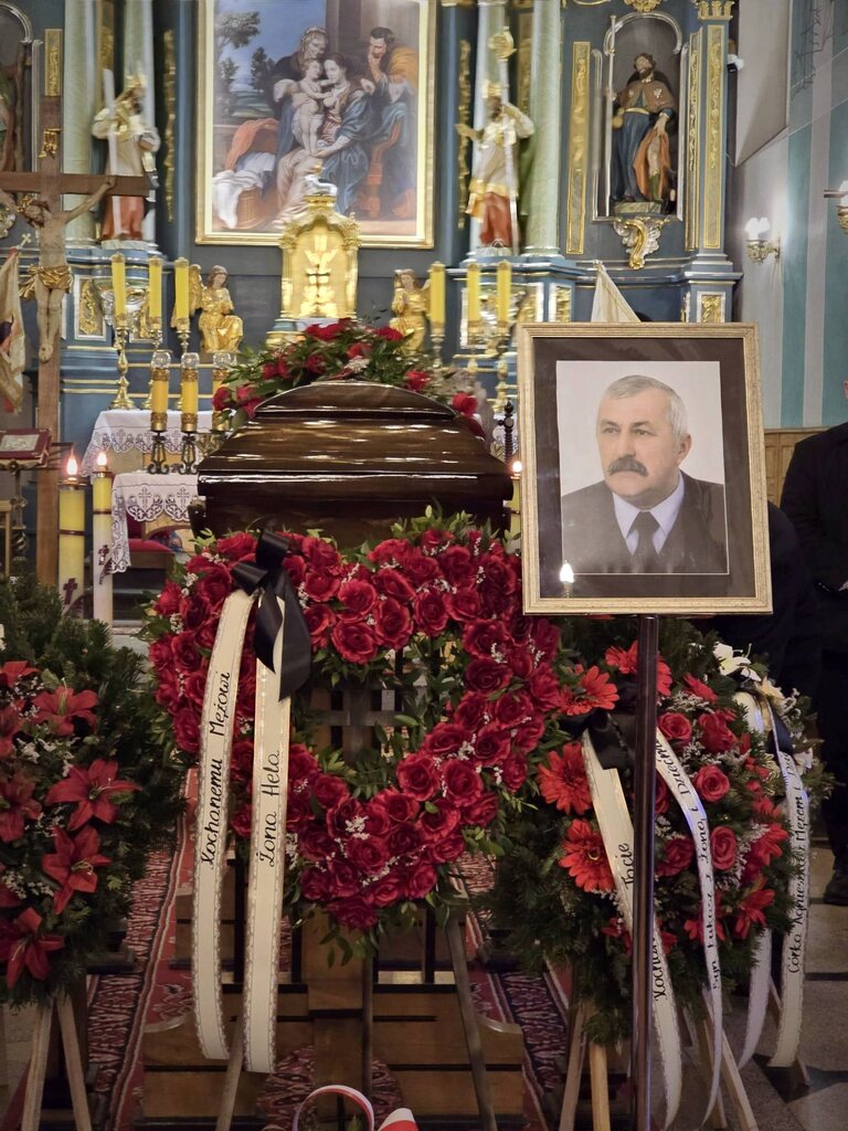Ceremonia pożegnania śp. Kazimierza Długosza