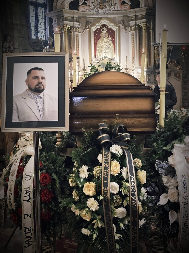 Ostatnia droga śp. Damiana Chronowskiego