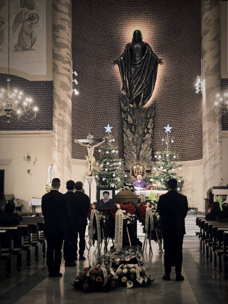 Ostatnia droga śp. Marii