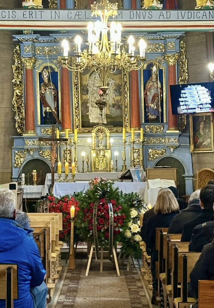 Ostatnia droga śp. Stanisława Leszczyńskiego