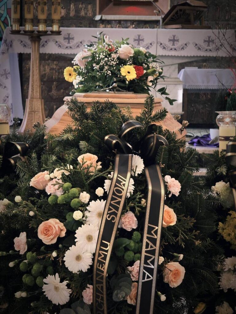 Ostatnia droga śp. Andrzeja Ziemskiego