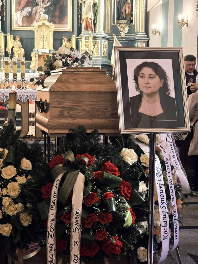 Ostatnia droga śp. Agaty Pamuły