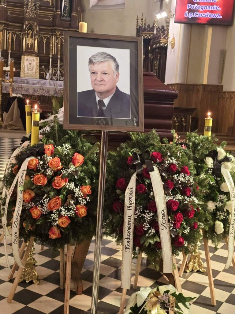 Ostatnia droga śp. Czesława Kolbusza