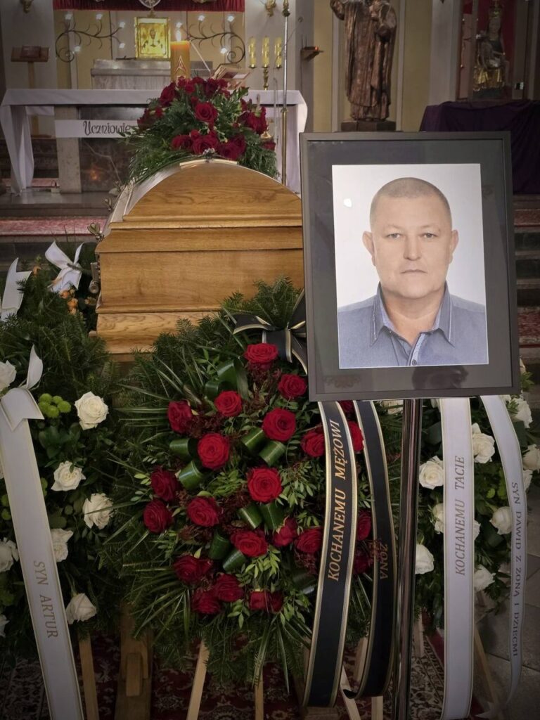 Ostatnie pożegnanie śp. Sylwestra Smasia