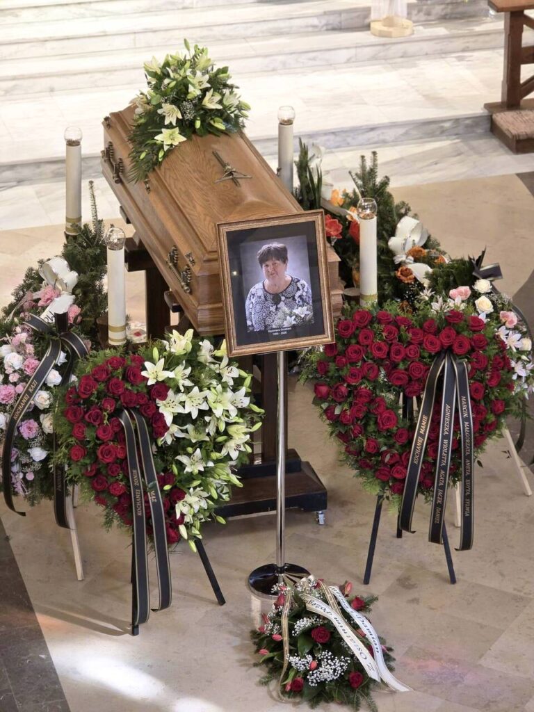 Ostatnia droga śp. Kazimiery Grzebień