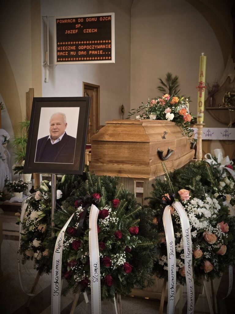 Ostatnia droga śp. Józefa Czecha