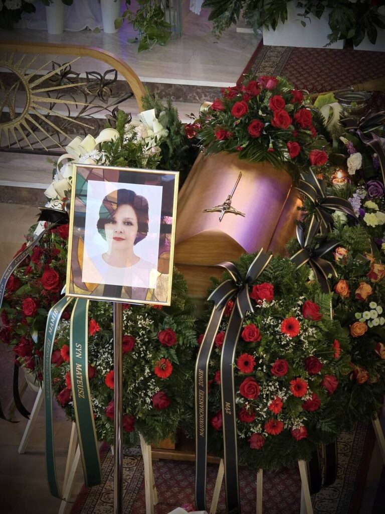 Ostatnia doroga śp. Krystynay Honek-Gucwy