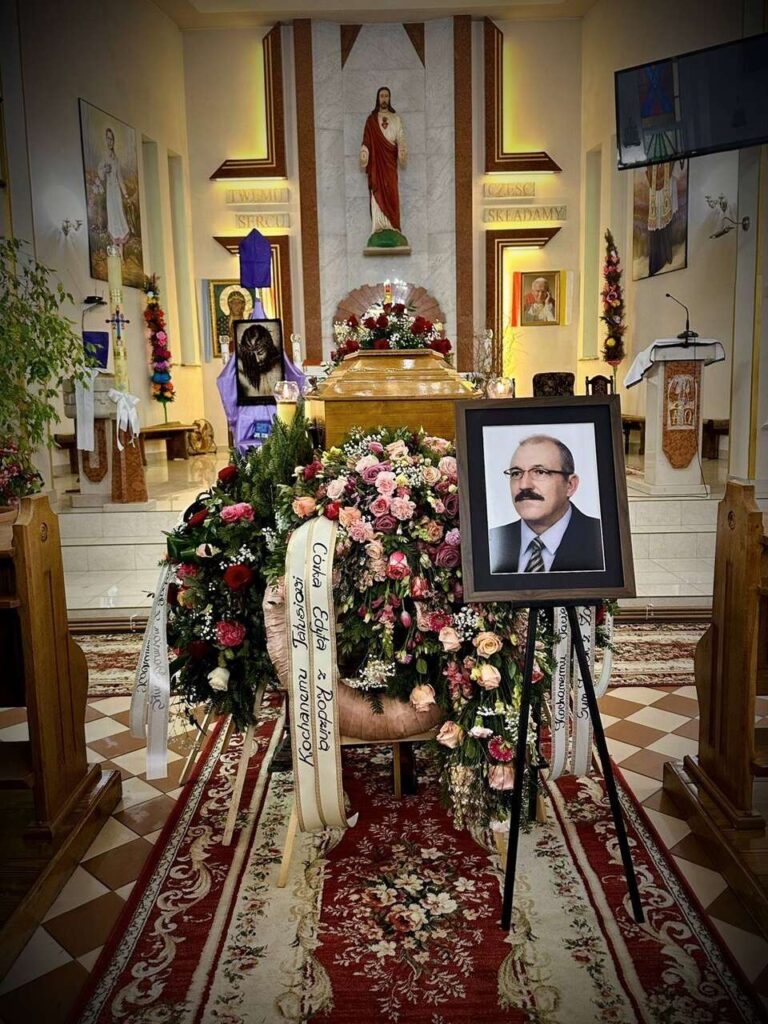 Ostatnia droga śp. Tadeusza Tęczara