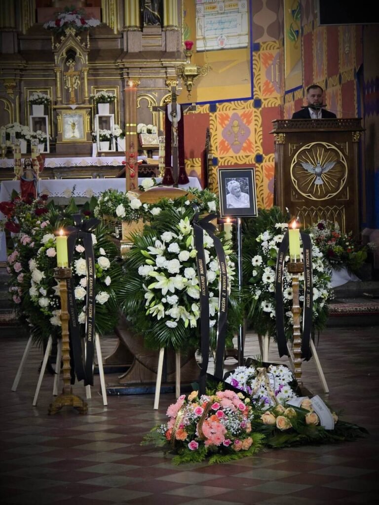 Ostatnia droga śp. Janiny Nawracaj