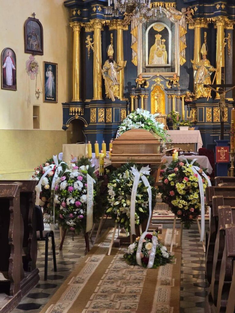 Ostatnie pożegnanie śp. Marii Jazowskiej