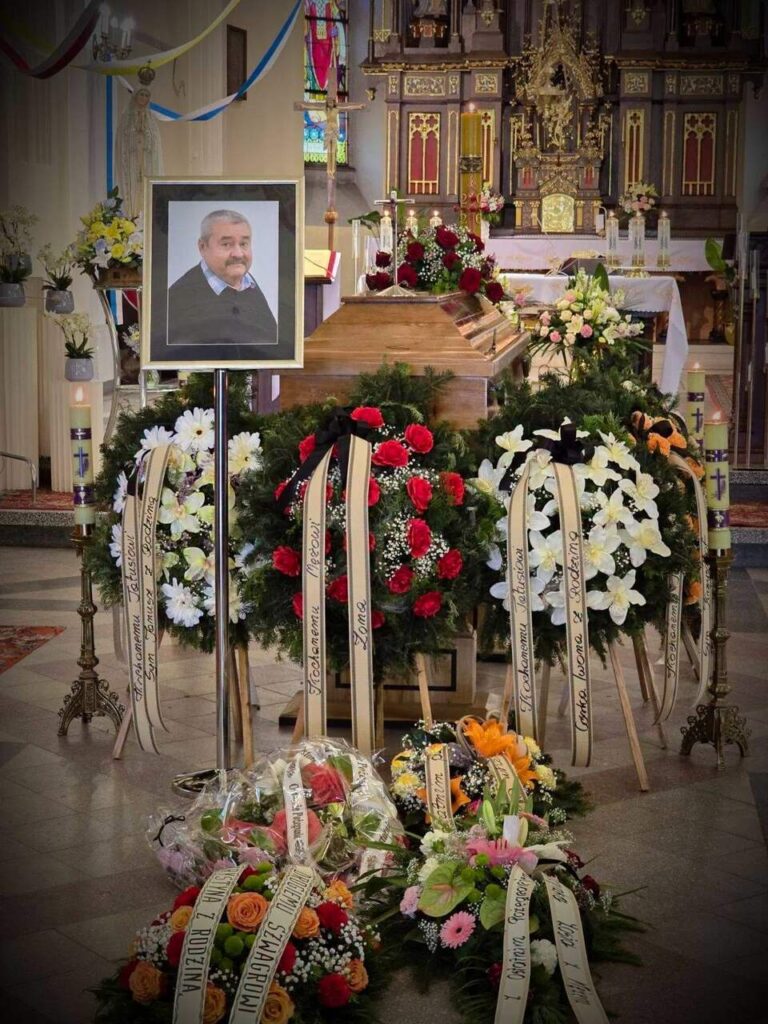 Ostatnie pożegnanie śp. Adolfa Kurcza