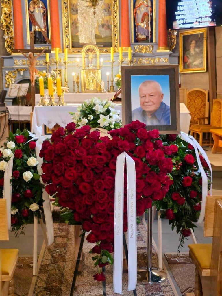 Ostatnia droga śp. Romana Szopy