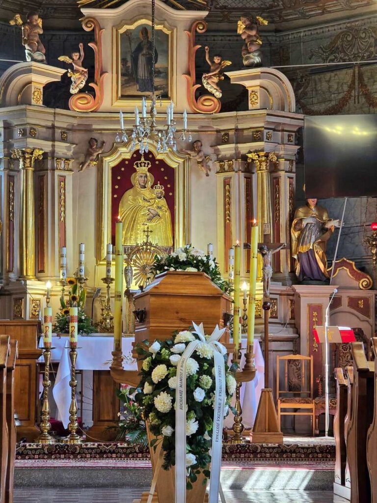 Ostatnie pożegnanie śp. Marii Jaskółki