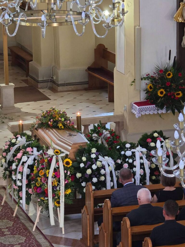 Ostatnia droga śp. Marii Pietraszek