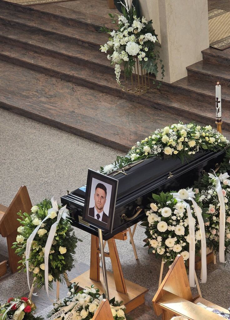 Ostatnia droga śp. Mateusza Handzla